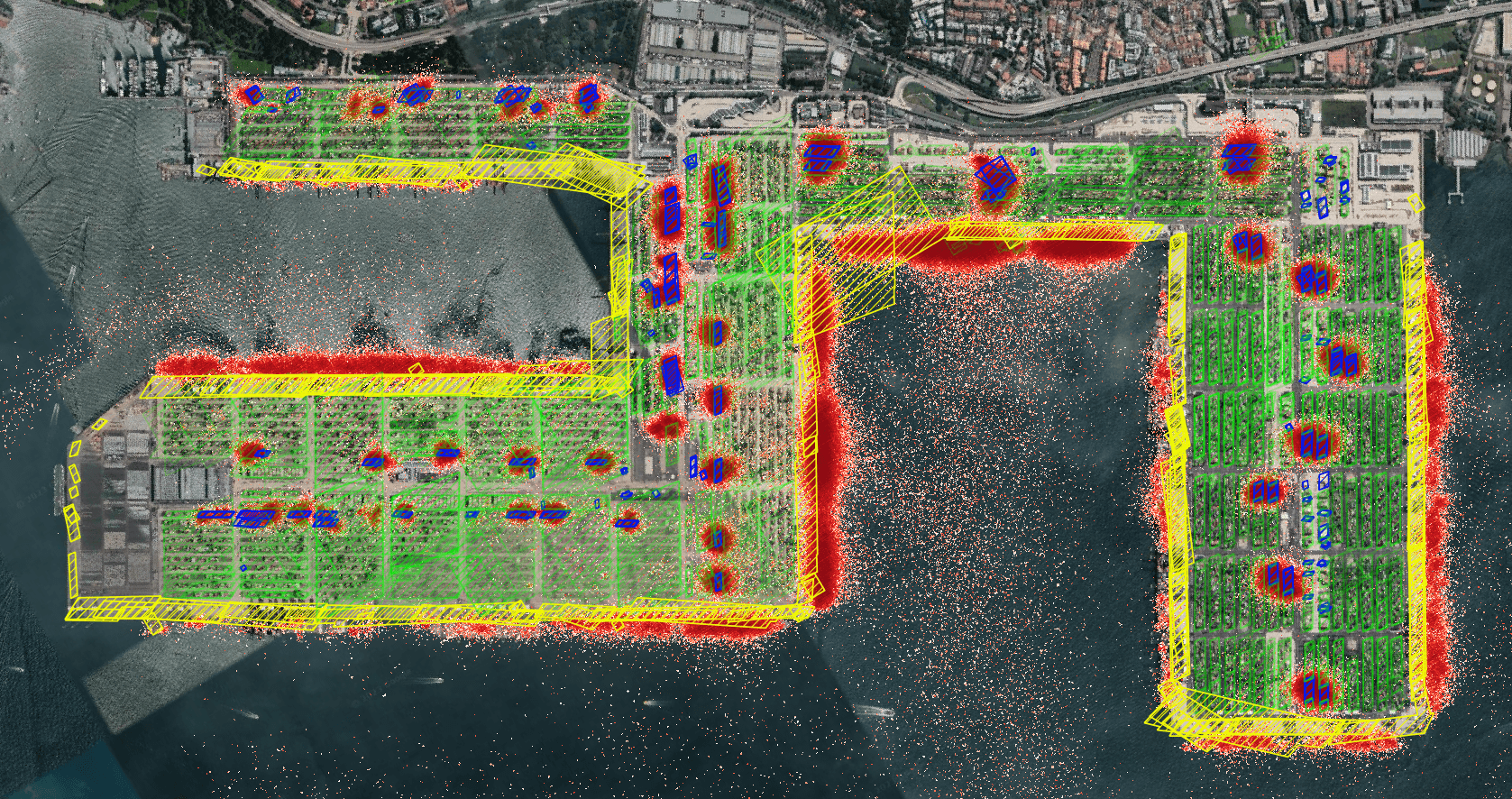 Singapore harbor geo-fencing